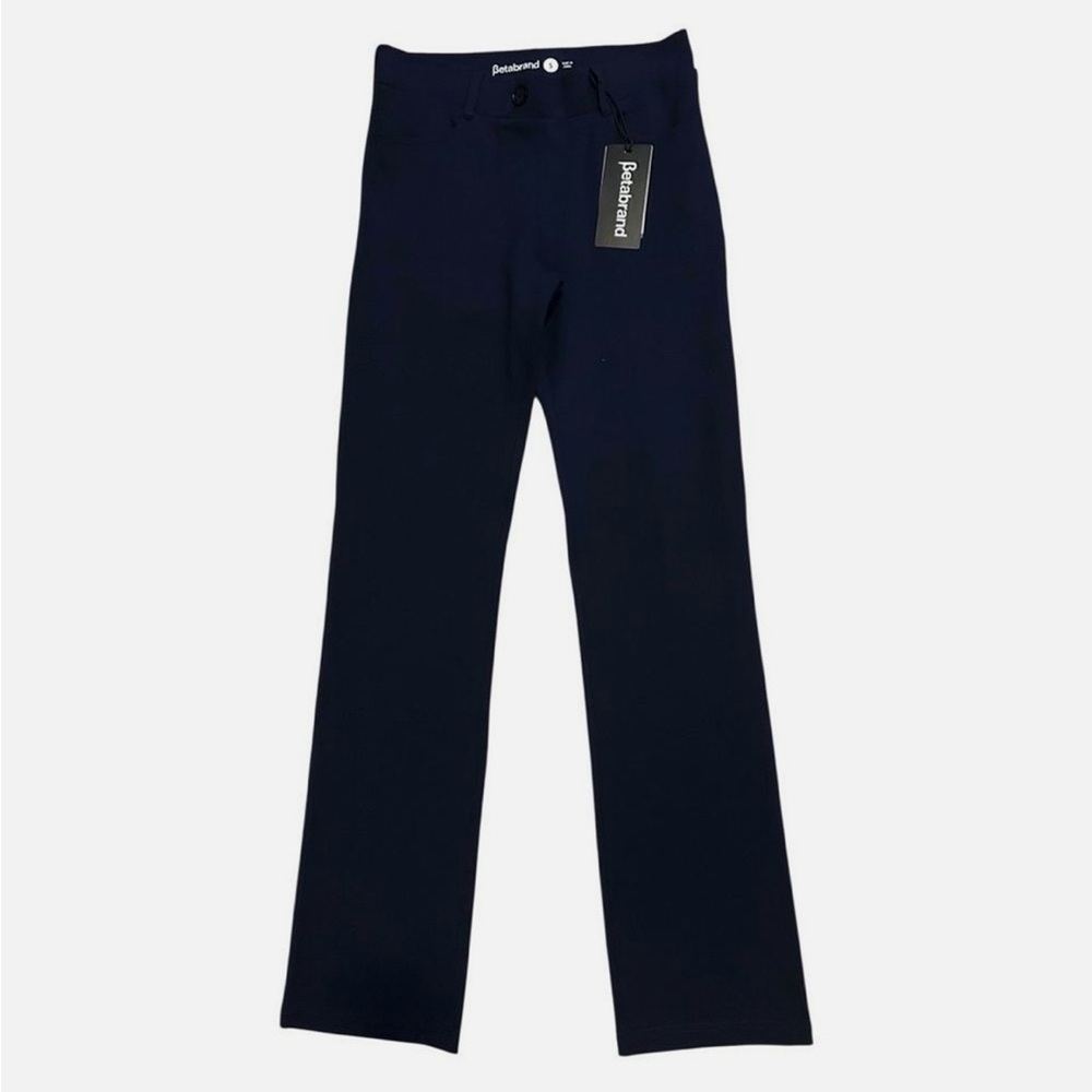 Bertrand NWT navy blue 7 pocket dress pant yoga pant